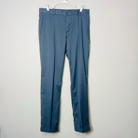 Nike Golf Pants Men's Medium 32 Slim Fit Performance Moisture Wicking Gray - Picture 1 of 12